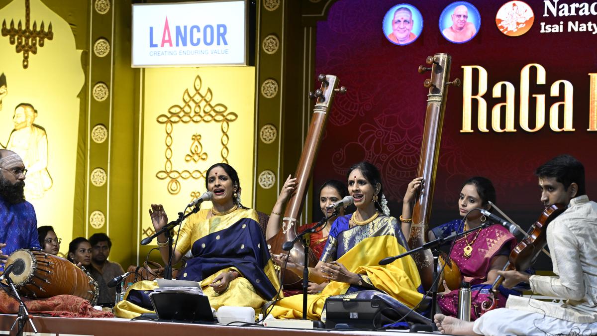 Ranjani and Gayatri’s concert took listeners across the country on a cultural voyage